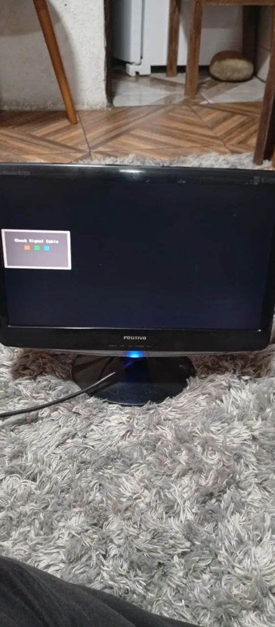 Monitor 19 polegadas positivo sem cabos retirar valo velho zsul imagem prefeita  - Foto 4