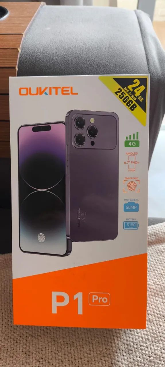 Celular Oukitel P1 Pro NOVO - LARANJA - Foto 3