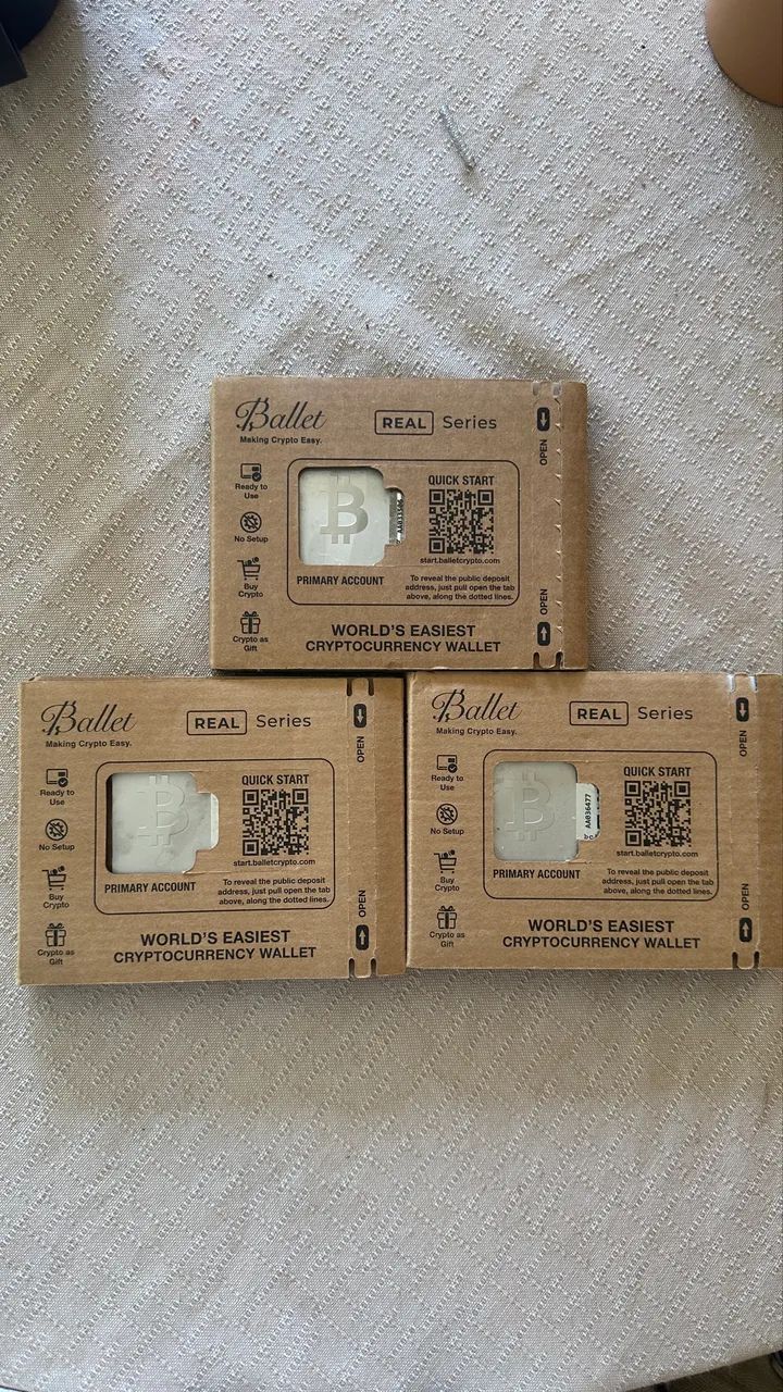 Carteira Cripto Ballet REAL Series Bitcoin - Nova/Lacrada - Foto 2