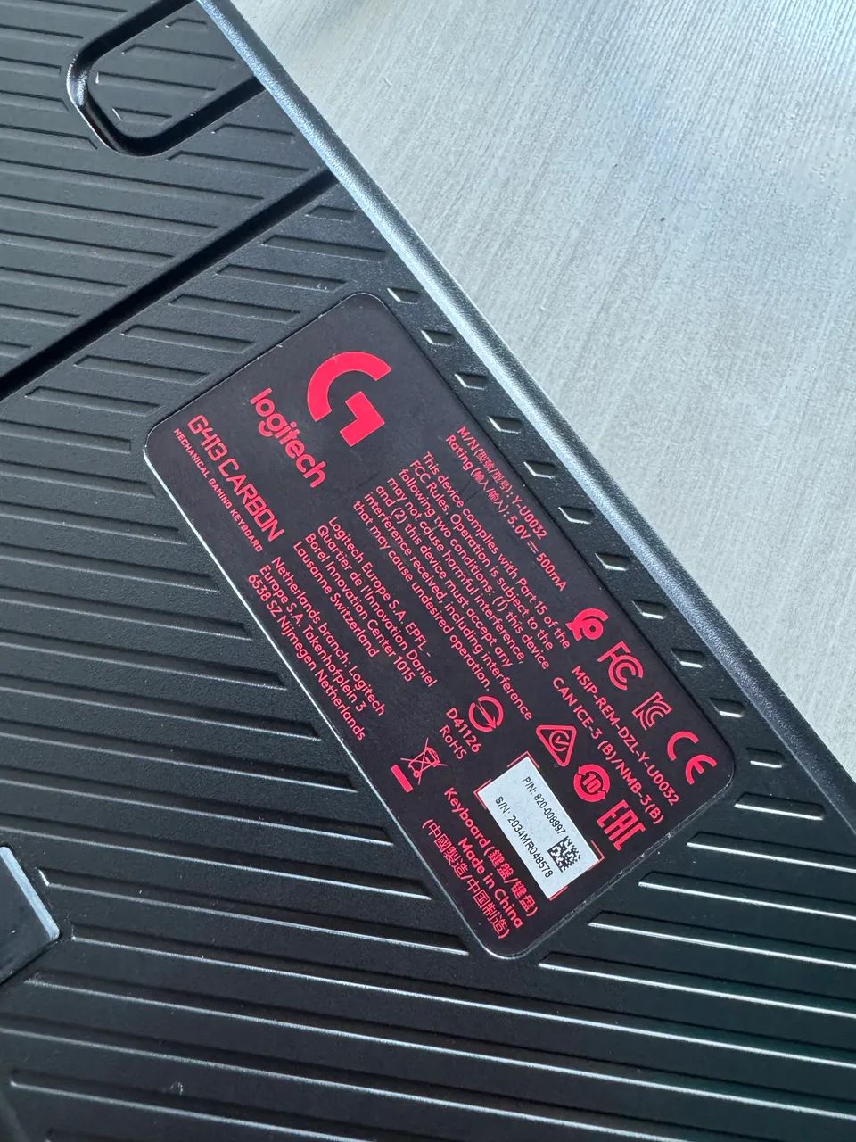 Teclado Logitech G413  - Foto 4