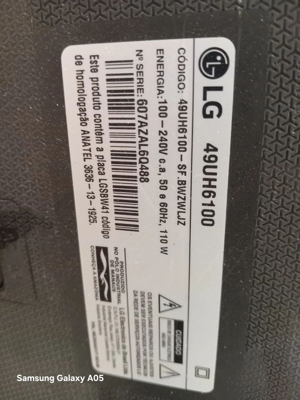 Vendo duas TV,s uma Fhillps 50 pol. E outra  LG 50 pol. Com defeito na tela