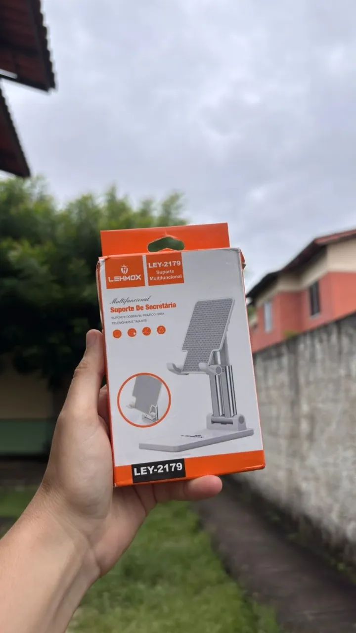 Suporte de Mesa para Celular e Tablet Reforçado