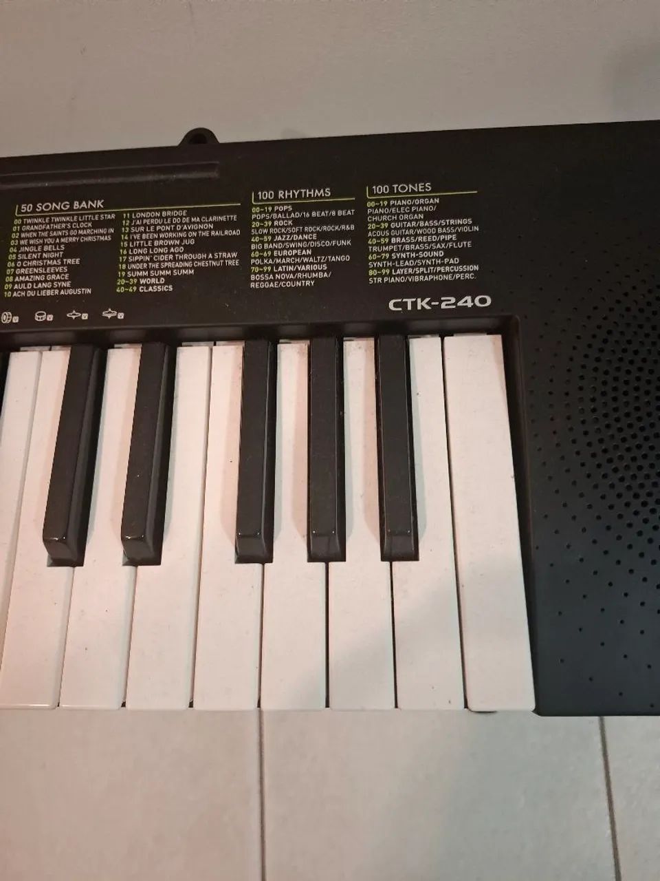 TECLADO CASIO CTK-240 - Foto 2