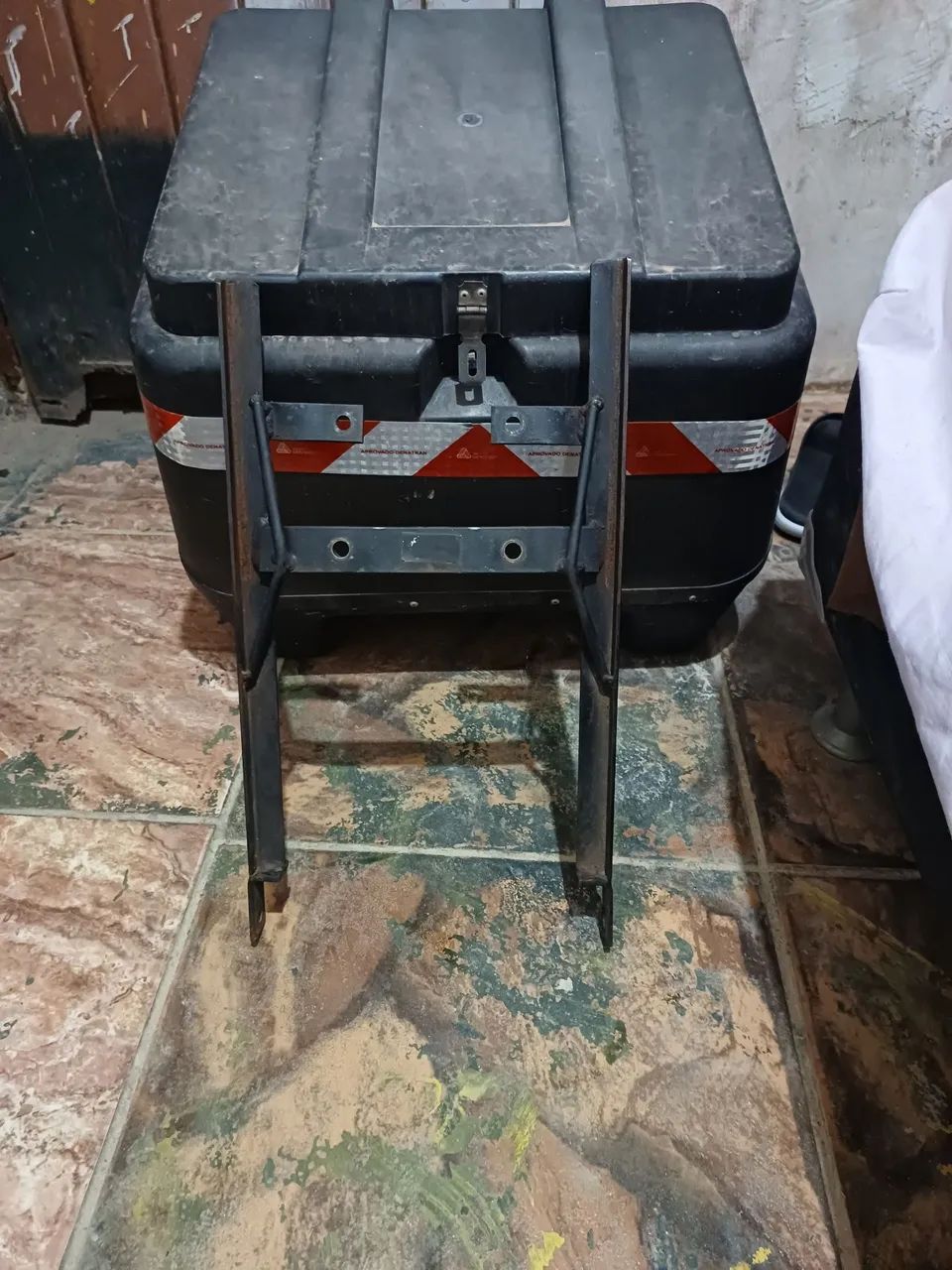Baú 80 litros trilho da 160  - Foto 2