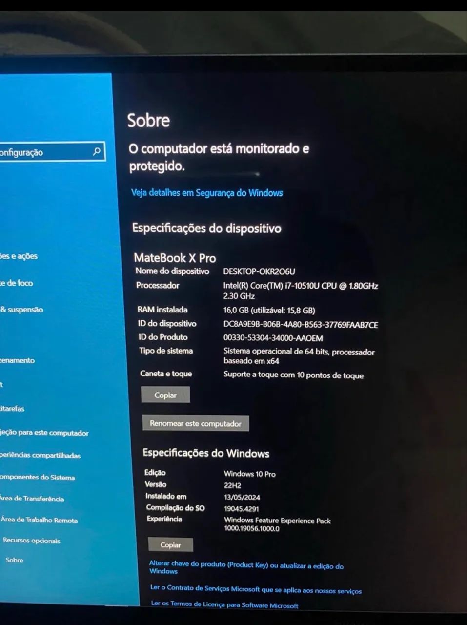 HUAWEI MateBook X Pro Notebook - Foto 4