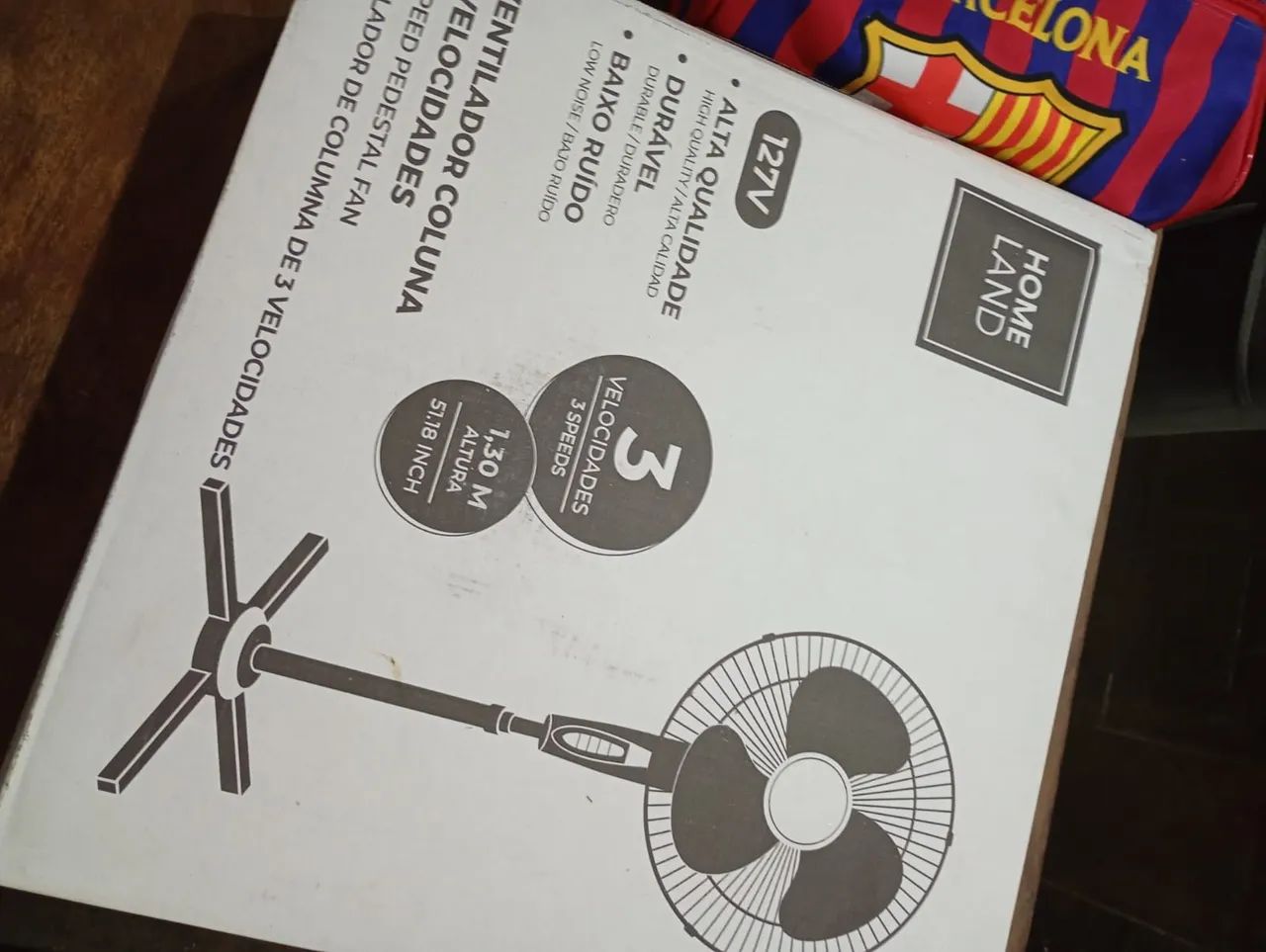 Ventilador lacrado, $110