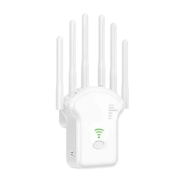 Repetidor Wifi 6 Antenas Roteador Amplificador De Sinal Modem 300MBPS - Foto 3