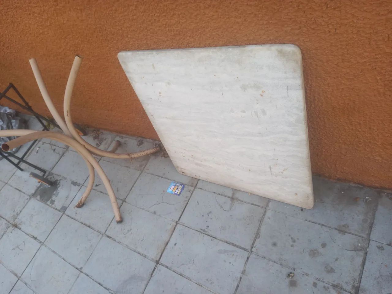 Mesa de marmore 75 X 75 - Foto 4