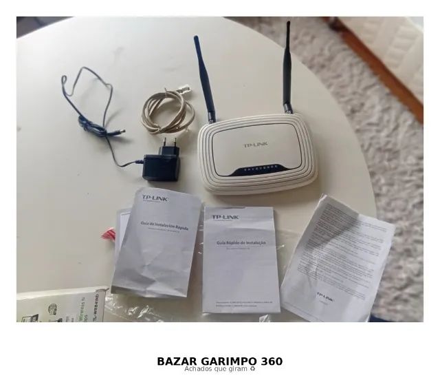  Roteador TP-Link TL-WR841ND 300Mbps IMPECABEL - Foto 4
