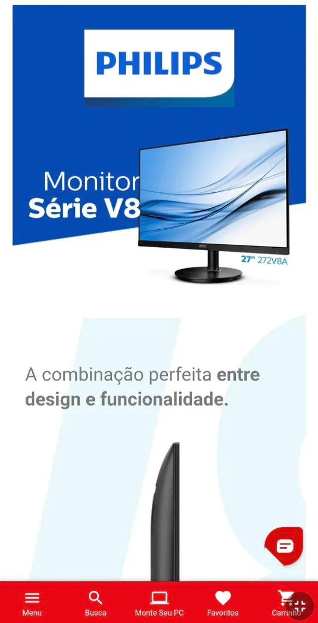 Monitor 27" Full HD IPS 75hz com som  - Foto 2
