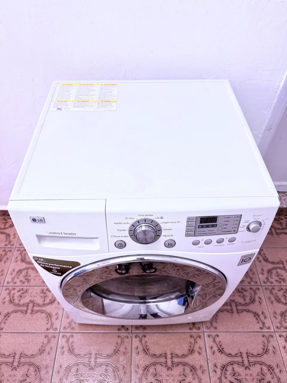 Lava e Seca LG 10kg Funcionando Perfeitamente 127v - Foto 2