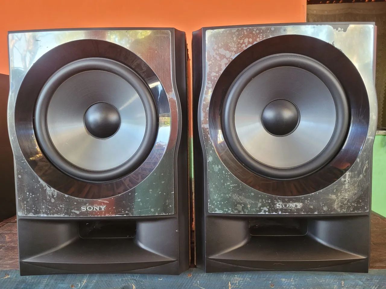 CAIXAS DE SOM SONY subwoofer.