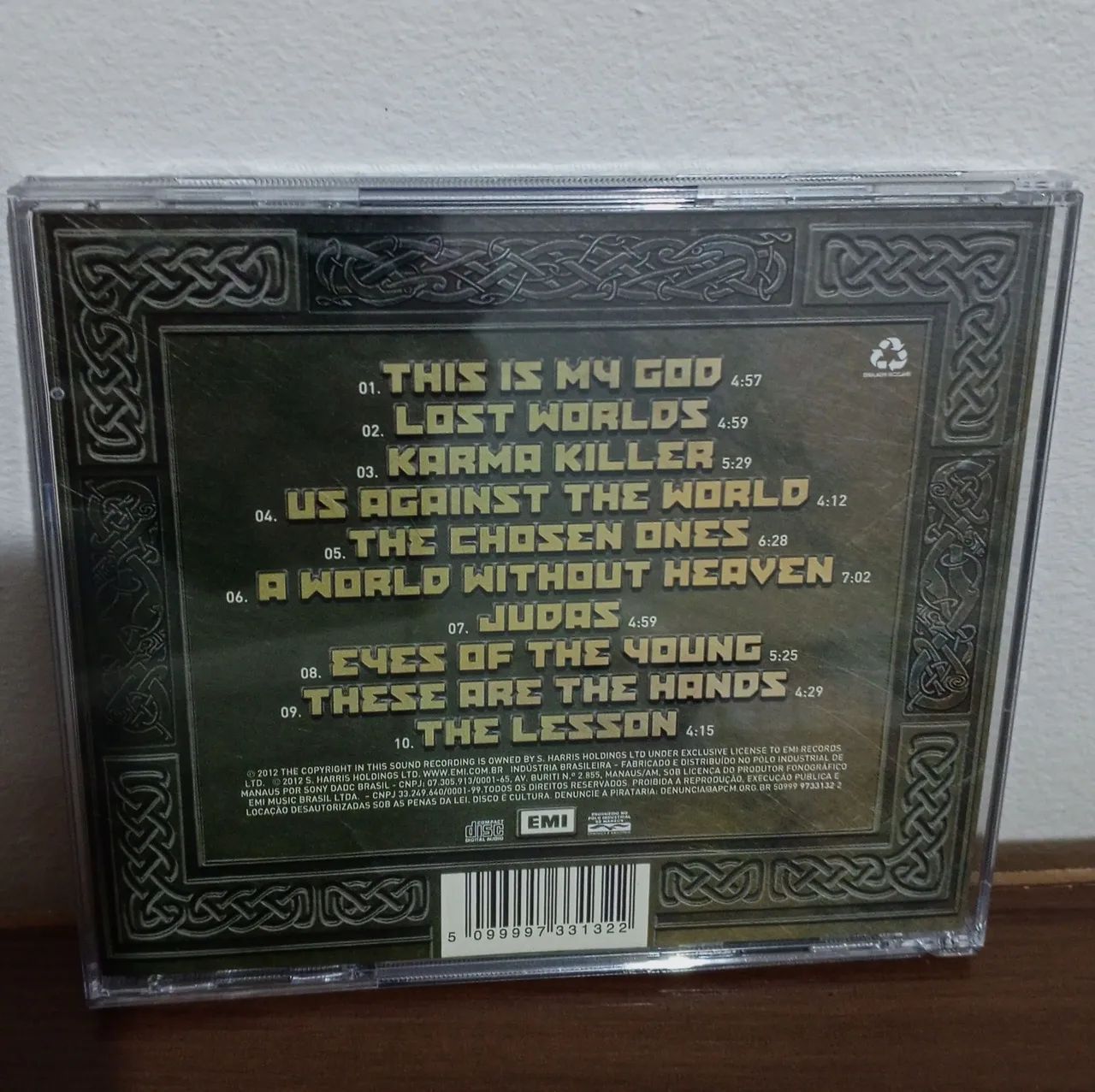 Cd Steve Harris - British Lion - Nacional - usado - Foto 2
