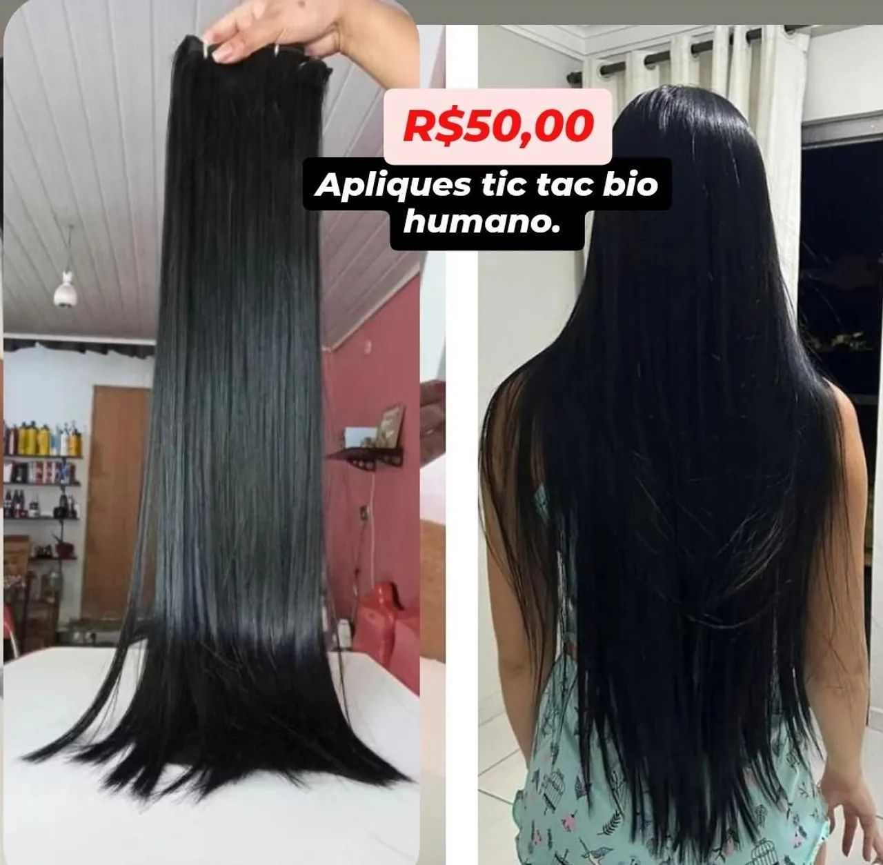 Cabelo bio humano R$50 - Foto 2