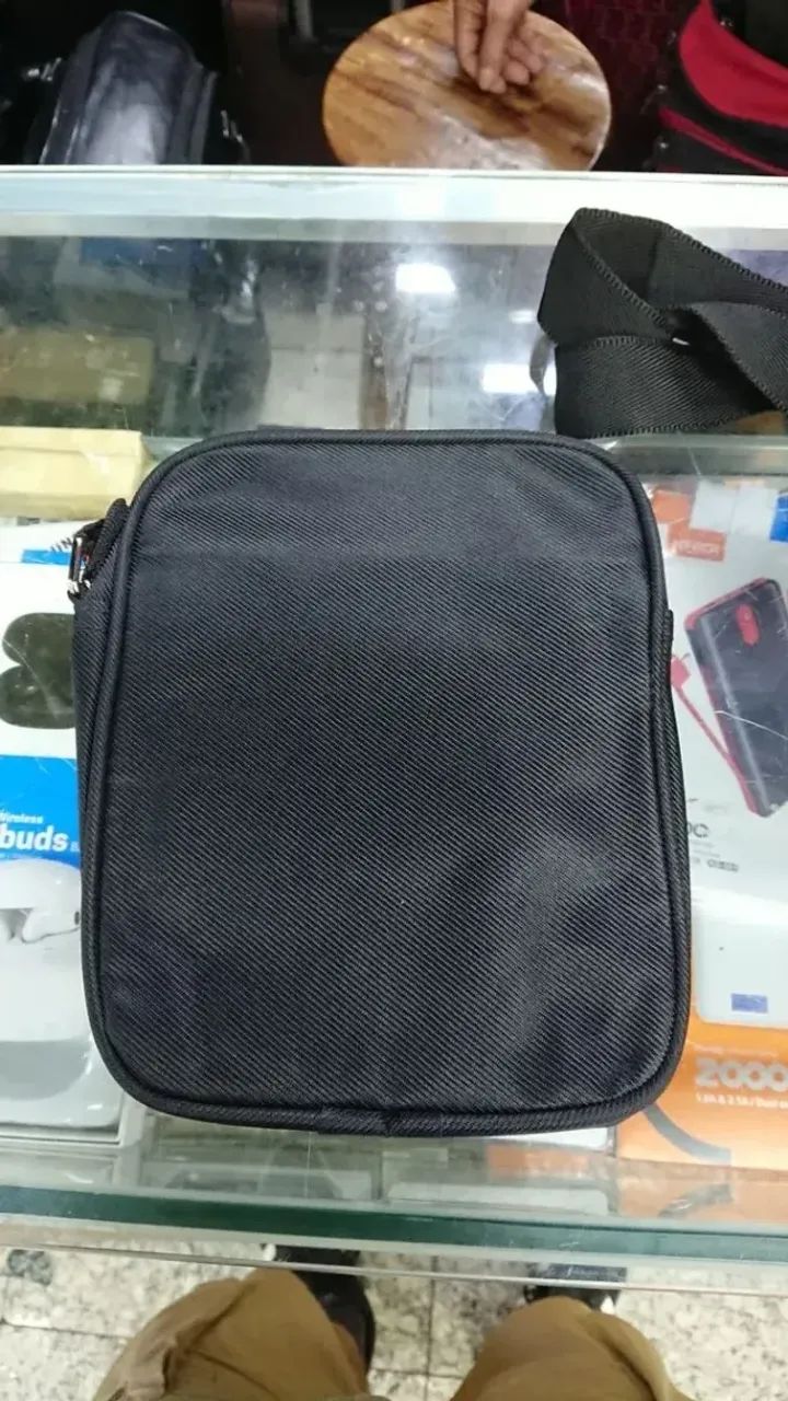 Bolsa Lateral Shoulder Bag Transversal Lacoste Mini Original Pochete - Foto 2