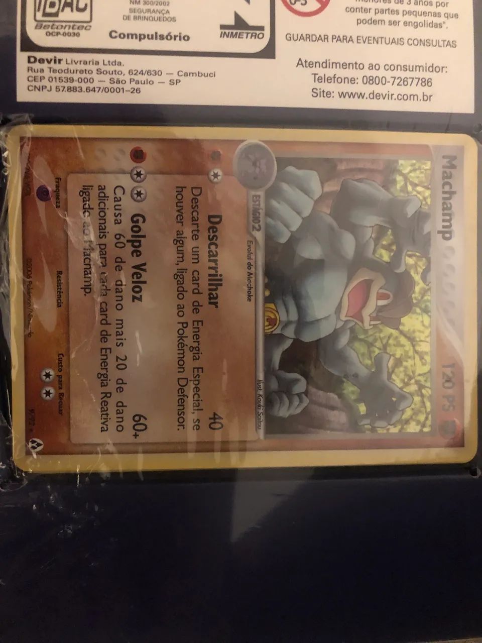 2 kits vintage pokemon (ho-oh e machamp) - Foto 5