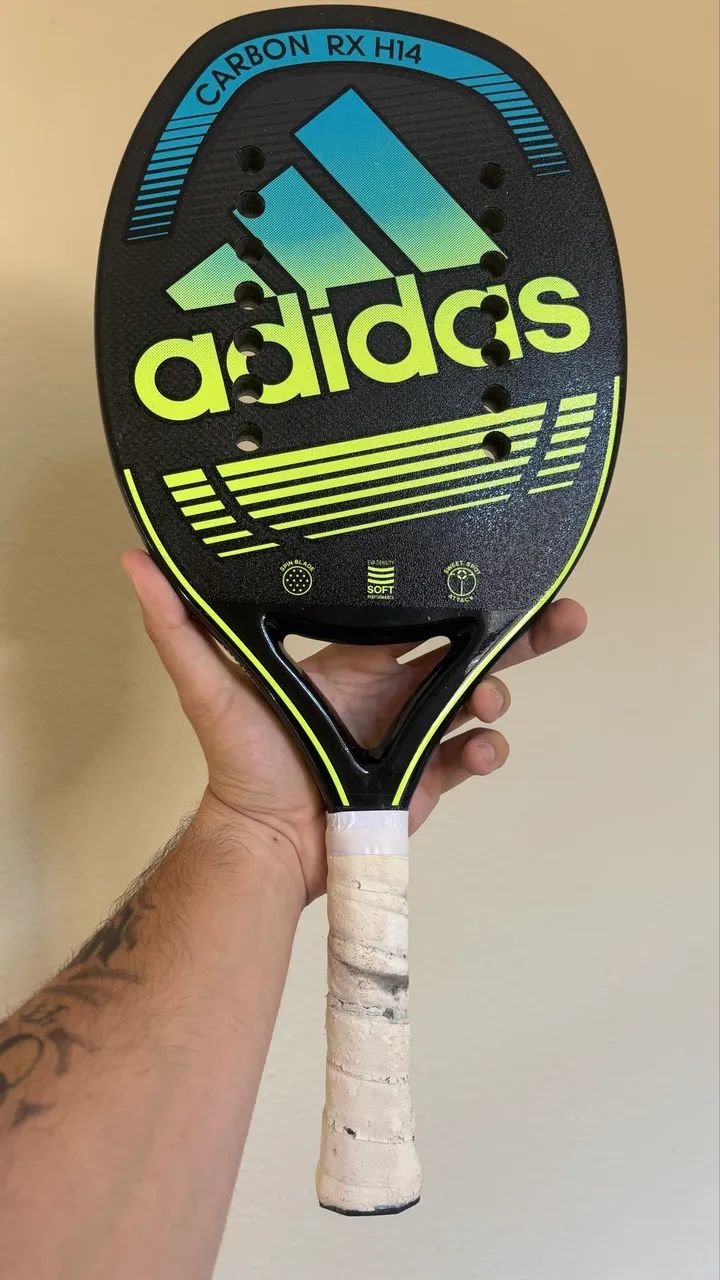 Raquete de Beach Tennis Adidas RX H14 Carbon - Esportes de Quadra