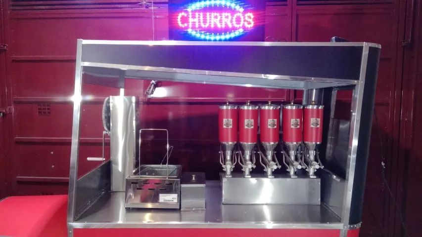 Carrinho de churros profissional gourmet e outros novo - Foto 5
