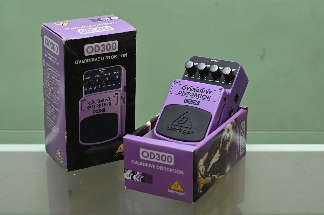 Pedal Behringer OD300 Overdrive Distortion