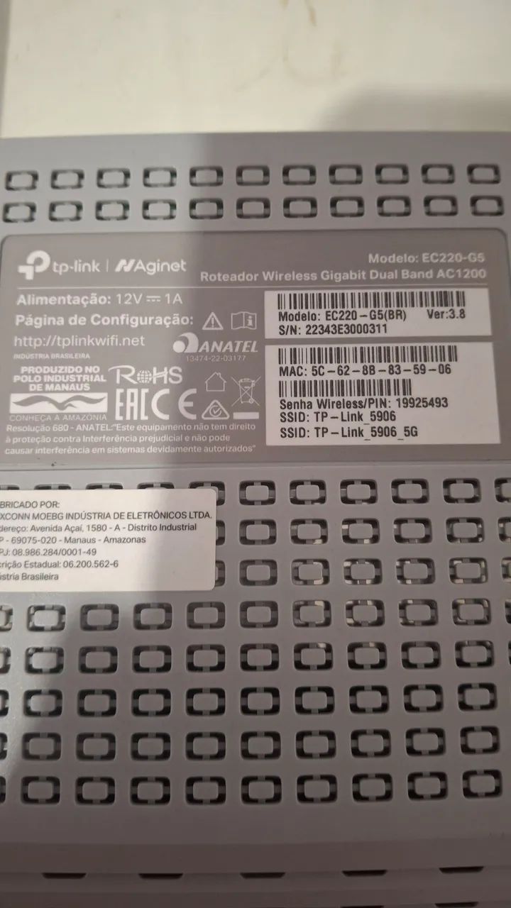 Roteador gigabit TP-Link EC220-G5 - Foto 2