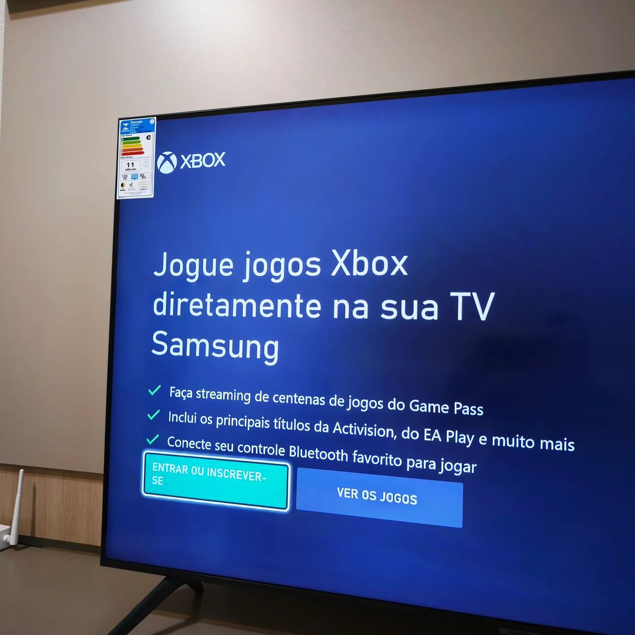 TV 4k Smart 50 Polegadas Samsung Ultima Geração NA Caixa com Nota fiscal  - Foto 3