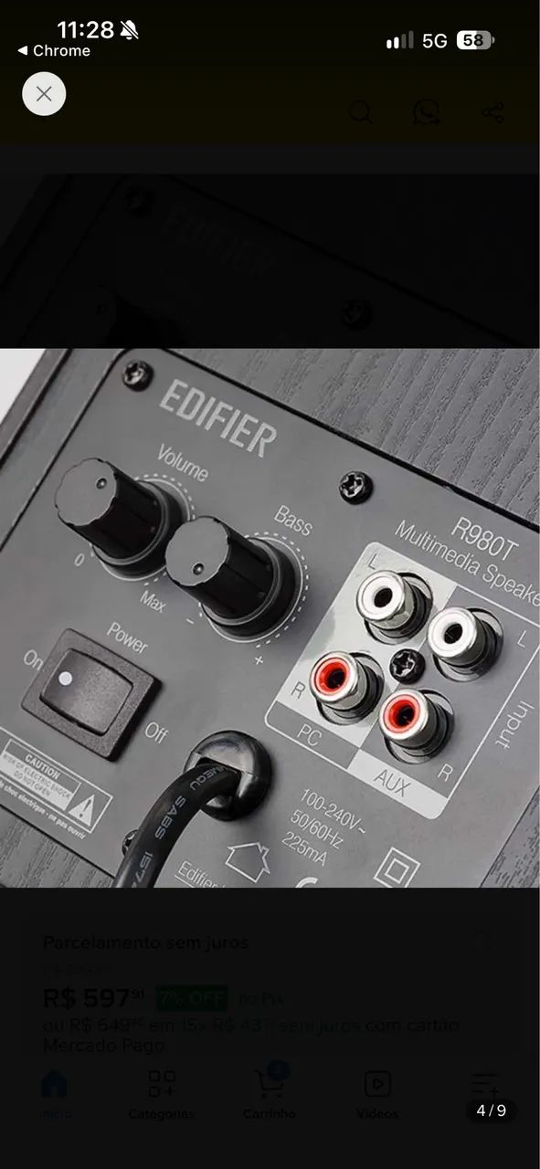 Edifier R980t Monitores Audio - Foto 3