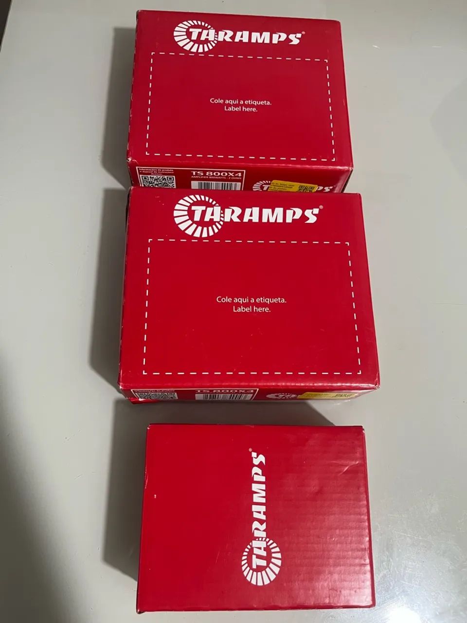 Taramps 800w e 400w nova 