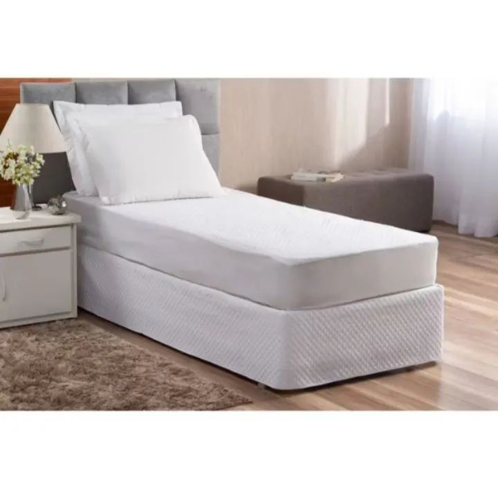 2 saia para cama box solteiro  - Foto 3