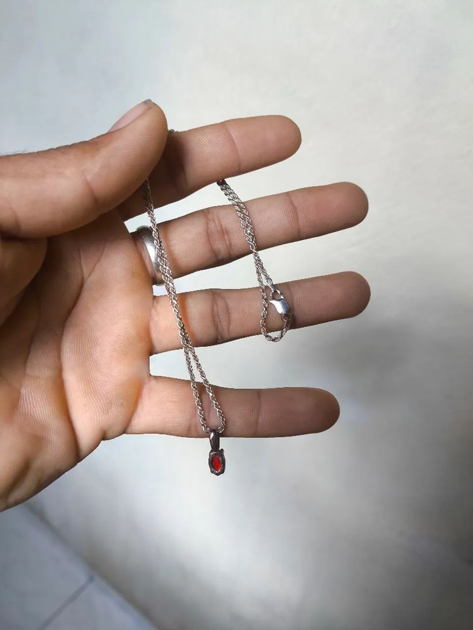 Cordão de prata 950 - Foto 3