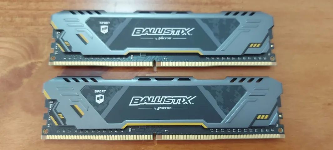 Memória 16 GB RAM DDR4 2666 MHz Ballistix by Micron Sport TUF