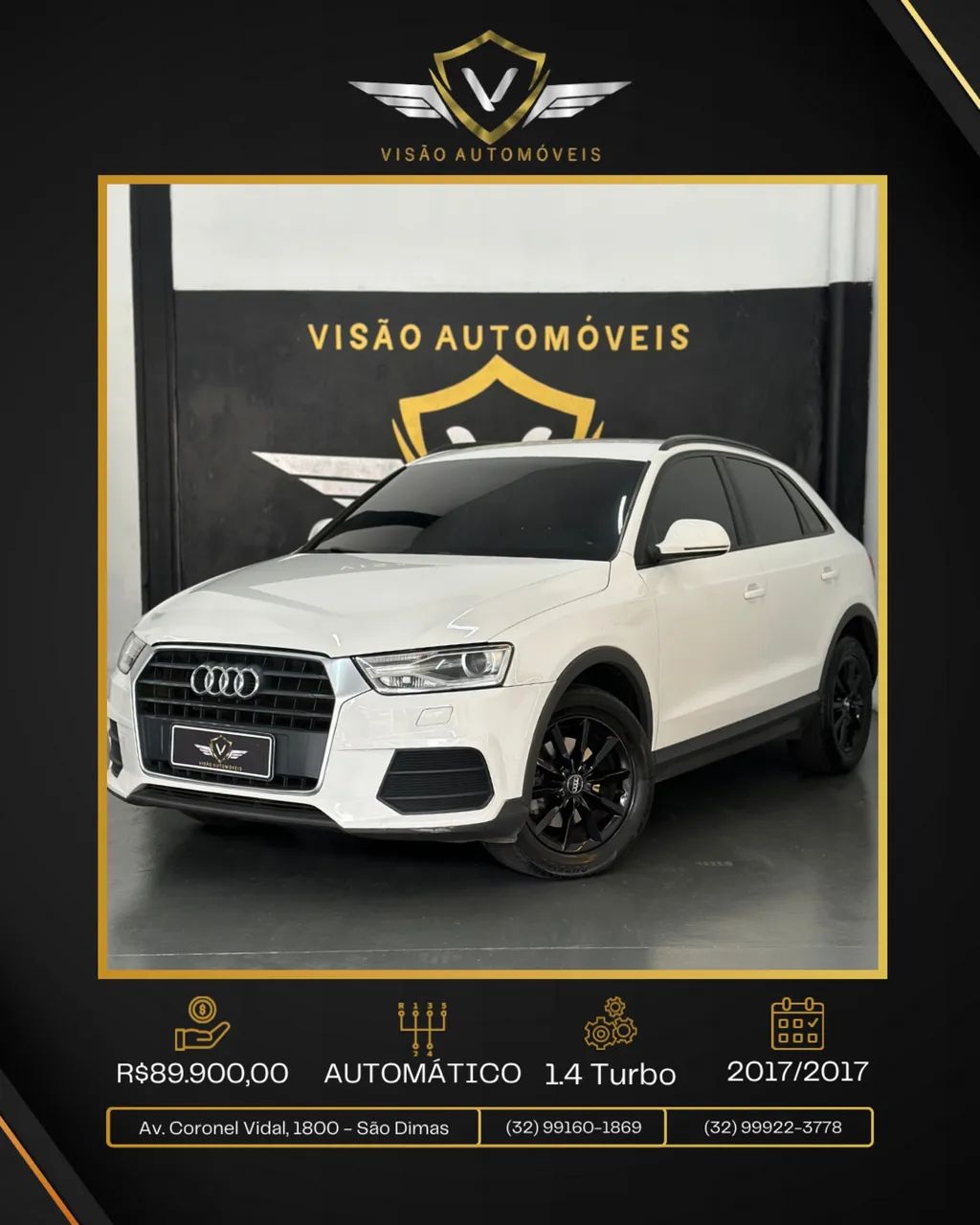 Audi Q3 1.4 TFSI/TFSI Flex S-tronic 5P 2017