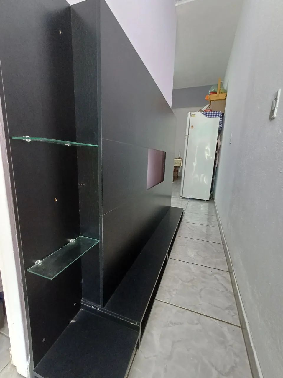 Painel TV 65" - 75" Web Multimóveis Preto - Foto 2