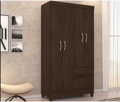 (Entregamos No Mesmo Dia)Lindo Guarda Roupa 4 Portas Novo Com Otimo Preço 399,00 - Foto 2