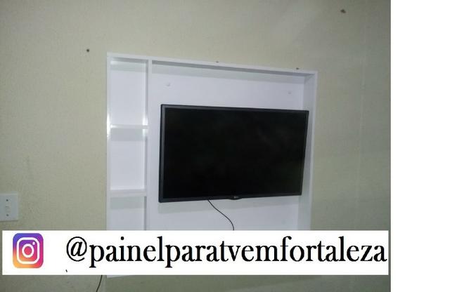 Promoção de painel para tv ,frete ,montagem e suporte gratis deixamos sua tv no painel - Foto 2