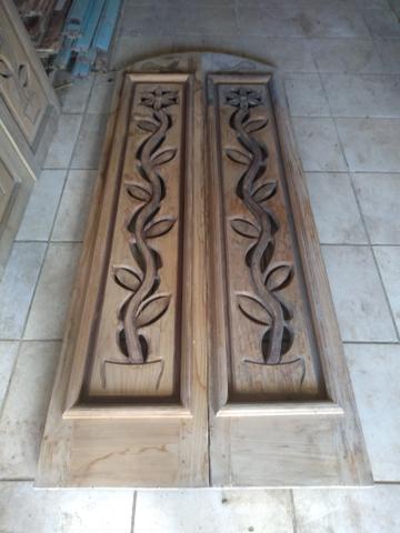 Vendo lote de portas entalhadas a mão - Foto 3