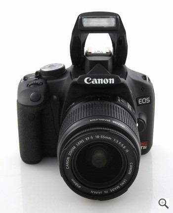 Kit Câmera Profissional Canon EOS Rebel T1i + Lente 18-55mm + Acessórios + Cartão 4GB