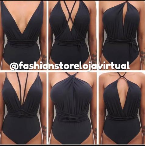 Body multiformas tam único com bojo várias cores - Foto 3