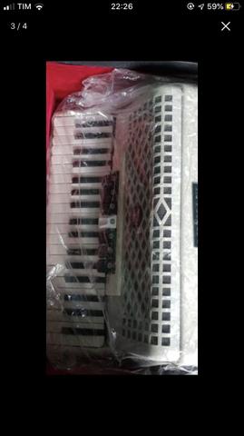Acordeon/ sanfona 80 baixos, nova - Foto 3