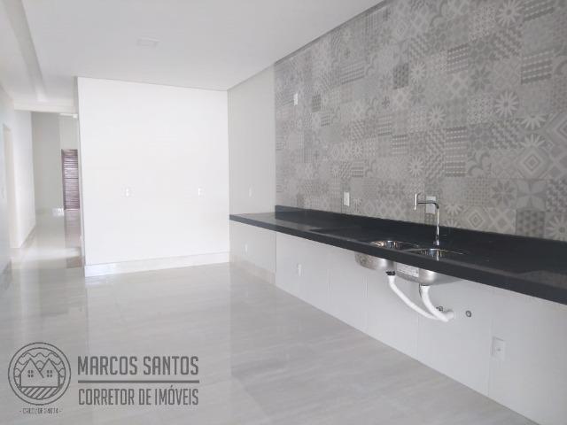 Linda casa nova moderna de alto padrão em rua 06 Vicente Pires - Foto 11