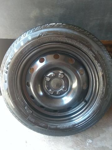 Vendo Estepe aro 14 (Roda + 3 Pneus)