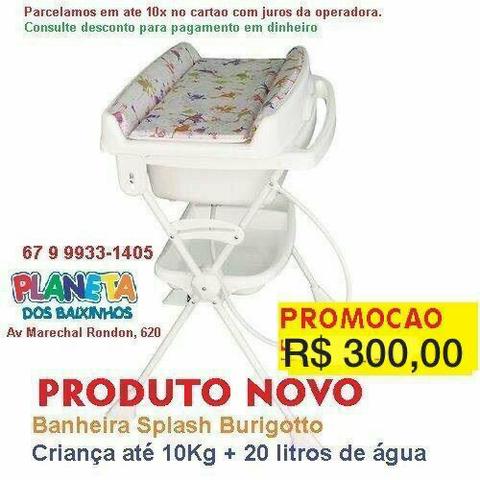 S U P E R T O P. Banheira Splash Burigotto - Produto Novo.