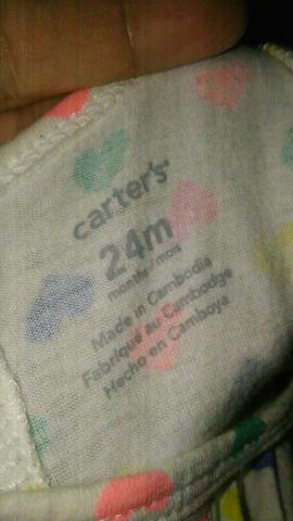 Vestido e Boddy Carter's
