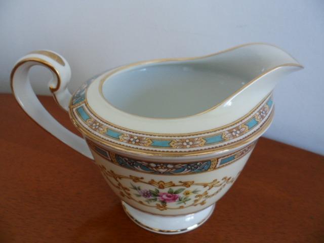 Jarrinha para Creme / Leite (Creamer) Porcelana Chinesa Noritake 5032 Colby Blue - Foto 2