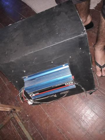 Caixas de som troco por moto anda ate perde - Foto 4