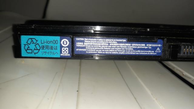V/t bateria para netbook Acer - Foto 4
