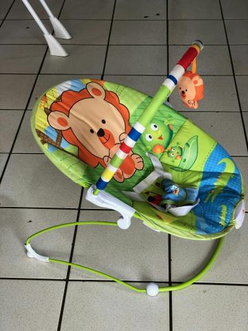 Cadeirinha de descanso com Vibracoes Relaxantes que estimulam seu Bebezinho - Foto 2