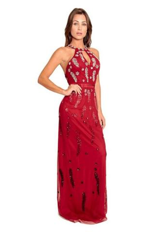 Lindo vestido vermelho