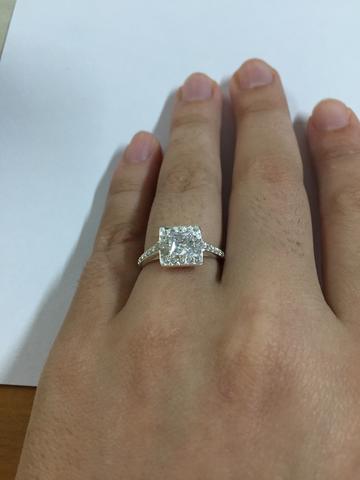 Solitário Joia Prata com Zircônia - Foto 4