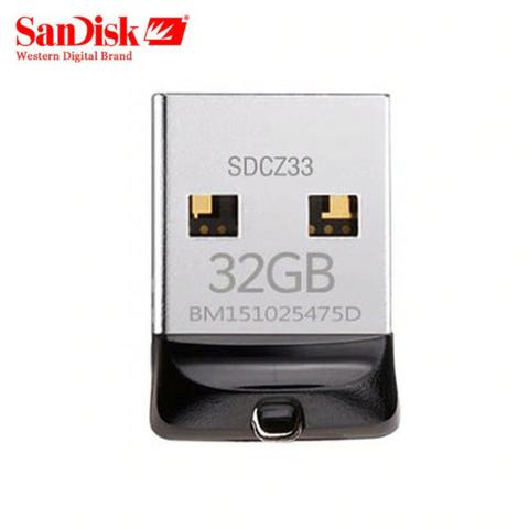 Pen Drive 32gb Sandisk Ultra Mini Micro Cruzer Fit Nano