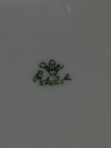Sopeira antiga porcelana real Saõ Paulo década 60 desenhos florais - Foto 5